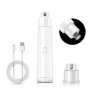 Electric Dog Nail Grinder Rechargeable Pet Nail Grinder 3-Speed Painless Pet Nail Trimmer Pet Nail Polisher Electric Nail File for Large Medium Small Dogs and Cats Professional Quiet Pet Paws Grooming & Smoothing