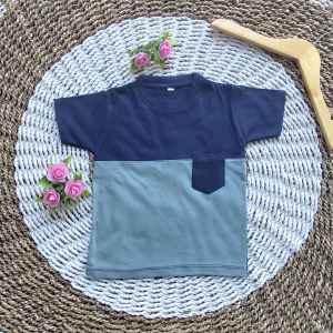 Kaos Polos anak untuk usia 1-2 Tahun Laki-laki dan perempuan bahan katun