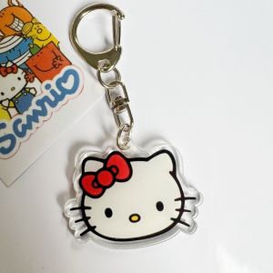 Móc khóa mèo màu hồng Túi mặt dây chuyền dễ thương Phụ kiện Hộp đựng bút chì Quà tặng trang trí