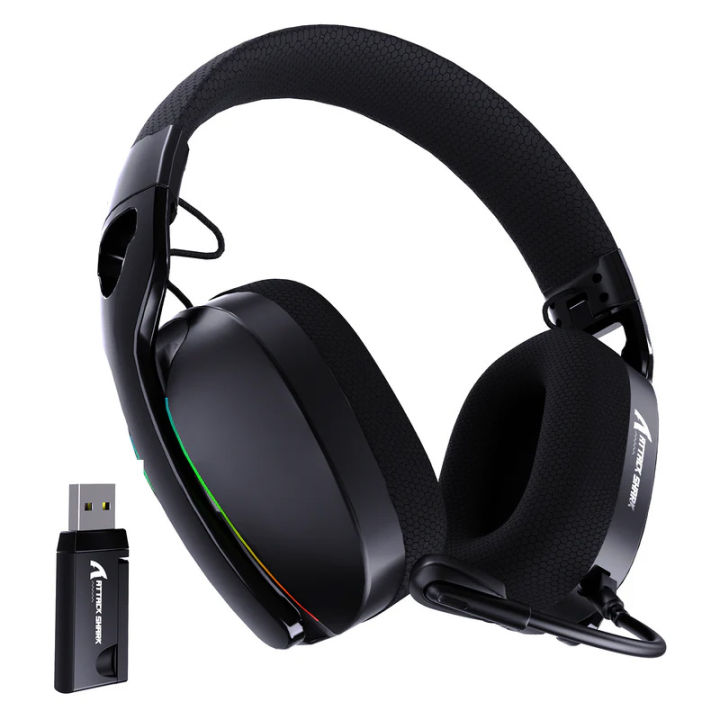 Tấn Công Cá Mập L90 Flodable RGB Siêu Nhẹ Tri-Chế Độ Tai nghe chơi game ...