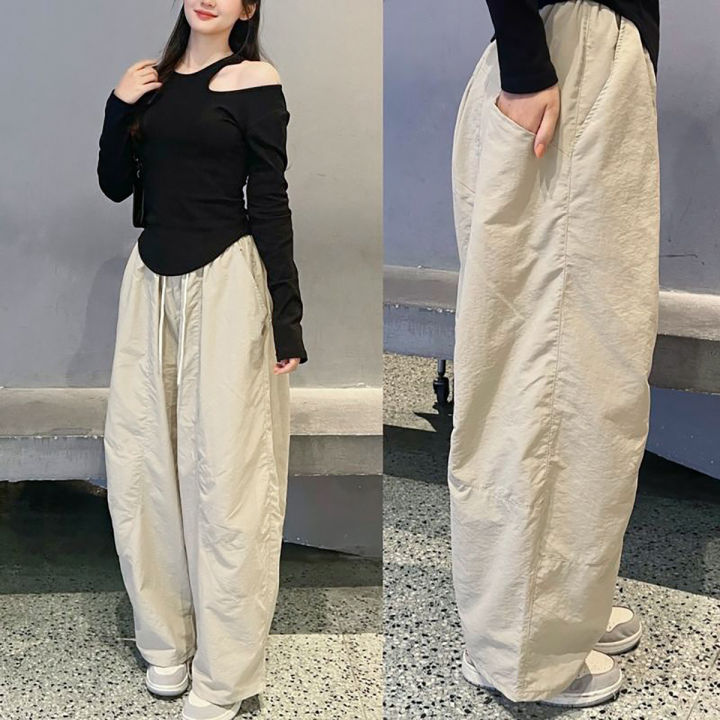 Quần Harem Parachute Pants BigSize Gladimax,Quần Gió Nhăn 4 túi Dáng ...