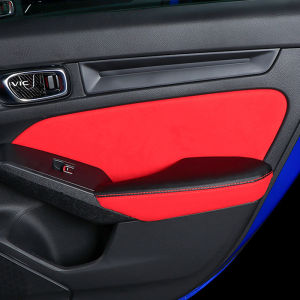 car door Armrest siding Panel cover For Honda Civic 2022 2023 2024 FE G11 Handle leather trim car accessories