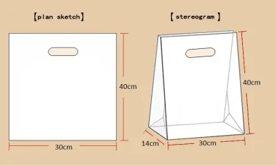 Beg Plastik 50pcs± Food transparent cake packaging bag / Frosted die cut plastic bag / HM Die cut plastic bag / D-cut plastic bag / 食品透明蛋糕包装袋
