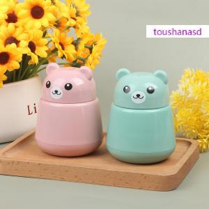 toushanasd เครื่องบดเม็ดแบบพกพาน่ารักสัตว์ยาบดทารกยาเม็ดบด