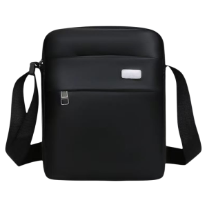 THANKS99 SHOP#4074 Stylish Casual Crossbody Bag for Men with Large Capacity and Classic Style features zipper closure