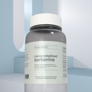 Pure Form Nanocrystallized Berberine & Milk Thistle Supports Weight Management & Improve Metabolism & Reduce Blood Sugar/Blood Lipid 90 Capsules