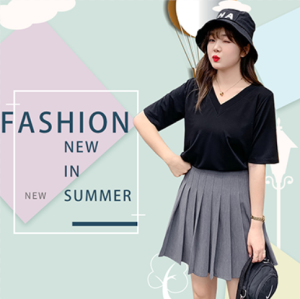 QJshop มาจ้าสาวๆ เสื้อยืด งานดีผ้านุ่ม คอกลม คอวี สีพื้น ใส่ได้ทุกวัน แมทช์ง่ายๆ ใส่สบายม๊วกกกกต้องจัดน๊า