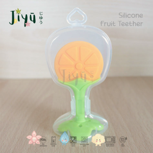 JIYU [JB-026] Silicone Fruit Teether / Gigitan Silikon Buah BPA FREE