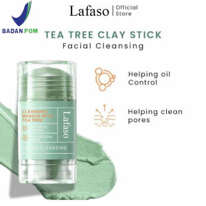 🔥[BPOM] 50g ready kirim original Tea Tree & Strawberry Anti Pores & Acne Clay Stick Mask Whitening Melembabkan dan anti penuaan Meratakan warna kulit dan mengontrol minyak-Mud Masker Clay Masker stick yessica-Wajah Jerawat Komedo dan mencerahkan