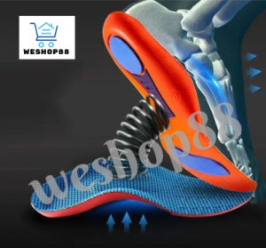 WESHOP88  1Pair Orthopedic Sports Insoles for Plantar Fasciitis Flat Foot Arch Support Insoles