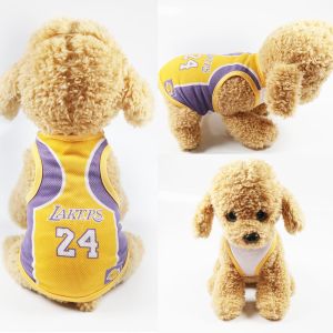 Fashion Dog Clothes T-shirt Pet Cartoon Clothing Pet Supplies Summer Shirt Casual Vest