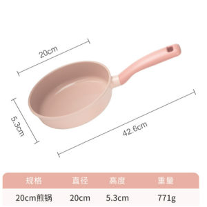 Neoflam Sherbet Cookware Set – Imported from Korea Ceramic Non-Stick Frying Pans for Home Use Flat Pan Egg Pan ceramic