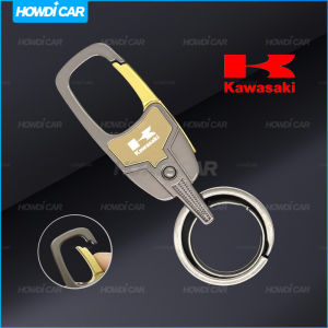 Nam nữ sang trọng Móc chìa khóa Khóa móc chìa khóa xe ô tô bền cho Kawasaki