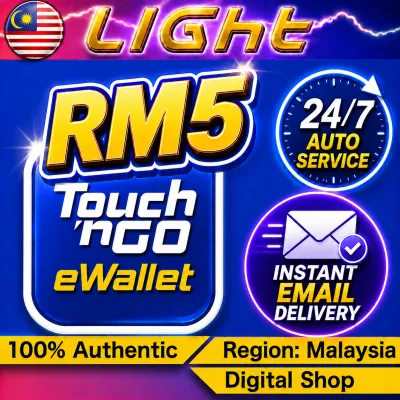 TNG RM 10 PIN TOUCH N GO RELOAD RM 5 PIN 5-MIN Emali Delivery✨Touch & Go✨Lighting Game 24/7 Emali Delivery