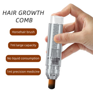 【Local Delivery】Foreverlily Portable 7ml Hair Growth Comb Scalp Medicated Comb For Head Hair Care Growth Scalp Applicator Liquid Massager Soothing No Pain Essential Oil Nourish Roots