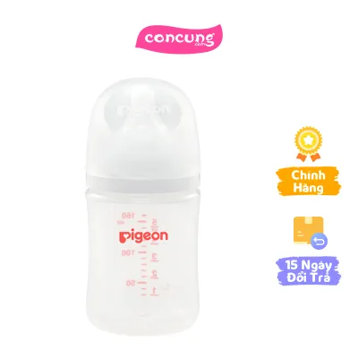 Bình Sữa Pigeon PP Softouch Baby-Friendly World 160ml (SS)
