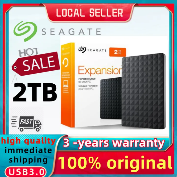 【Ready stock】Seagate Hard diTB 1TB Expansion Backup External Hard Drive HDD Hard disk USB 3.0 (1TB/2TB/4TB) HDD