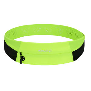 WATERFLY Running Belt bag Fanny Pack Slim Waist Bag for Men Women Workout Fitness Phone Holder for Exercise Marathon Jogging