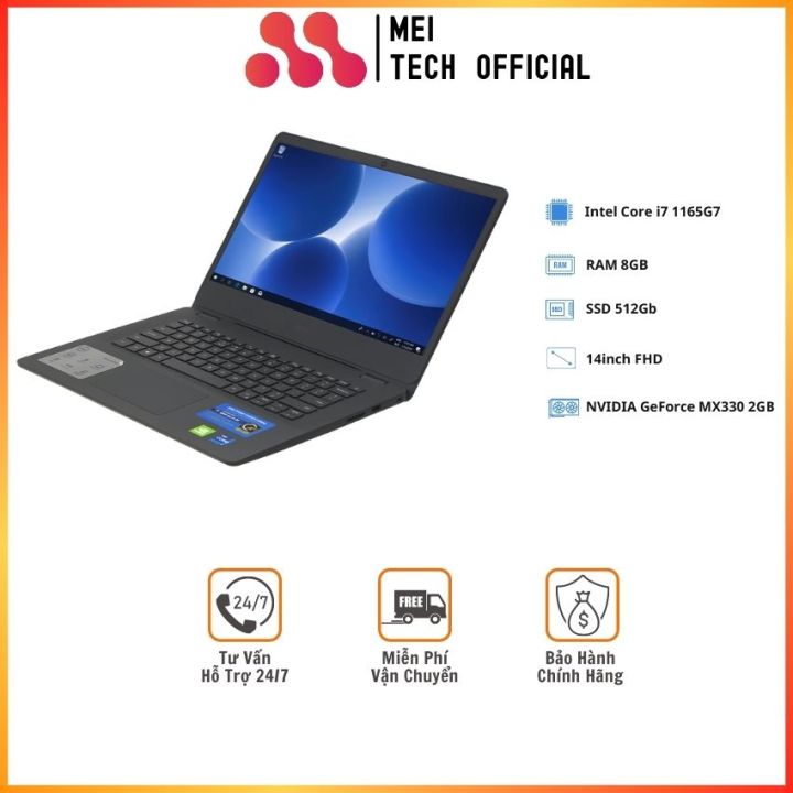 [Freeship] Laptop Vostro 3400 (V4I7015W1)/ Black/ Core i7 1165G7/ RAM ...