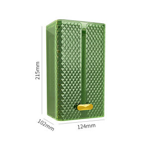 Facial Tissue Box Cover Napkin Holder Organizer Paper Towel Dispenser Container for Bathroom Car