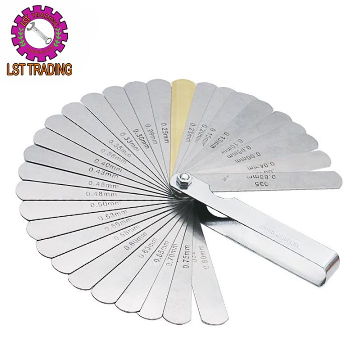 [READY STOCKS] 32 SIZE METRIC FEELER GAUGE / THICKNESS MEASUREMENT ...