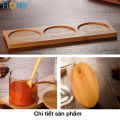 Bộ 3 hũ thủy tinh nắp gỗ đựng gia vị có nắp muỗng Hobby Home Decor VTD. 
