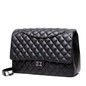 -style quilted chain bag large crossbody bag mommy bag factory direct cross-border supply travel bag commuter bag