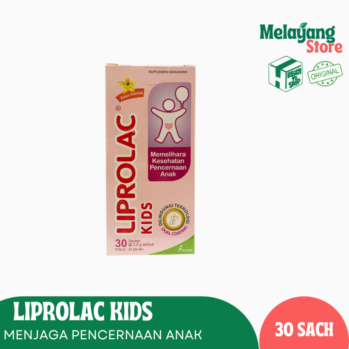 Liprolac Suplemen Pencernaan Anak 30 sachet