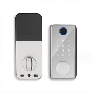 Premium WiFi Smart Door Lock - Fingerprint & Keyless Entry Electronic Digital Lock with Anti-Peep Keypad for HDB/Condo
