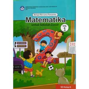 Buku Matematika Volume 1 Kelas 2 SD Kurikulum Merdeka Kemendikbud