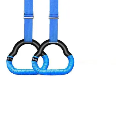DSLONG 255 Adjustable Gymnastic Rings Set Heightening Pull Ring Multi-Function Home Gym Equipment High Quality Wear-resistant Fitness Rings Physical Training