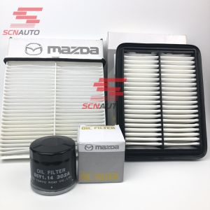 (Combo 3 món) MAZDA 2 ALLNEW 1.5 ĐỜI XE 2015 ĐẾN 2019 Lọc Gió Động Cơ  Lọc Điều Hòa  Lọc Nhớt