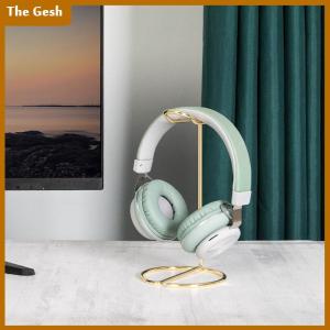 [The Gesh] Headphone Stand Metal Support Headset Stand Rack Cute Bluetooth Wireless headphones holder Support Gamer Helmet