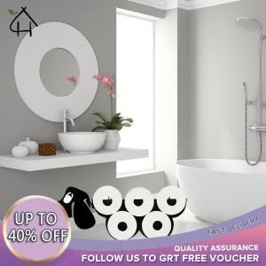 【New Arrival】 Cute Sheep Dog Toilet Paper Holder Free Standing Bathroom Storage Organizer for Toilet Paper Roll
