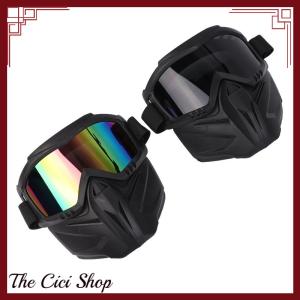 [The Cici Shop] Safety Welder Mask Breathable Full Face Mask Welding Glasses Welder Mask Cycling Mask Anti-Sand Goggles Protection Tools