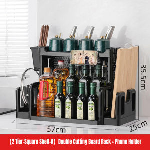Seasonings Storage Rack Tertop Storage Rack Storage Rack For Condiments&kitchenware Kitchen Supplies Storage