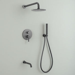 ARTHUR SUS304 Rainfall Shower Set Cold&Hot Bathroom Shower with Faucet Stainless Steel Shower Set For Bathroom