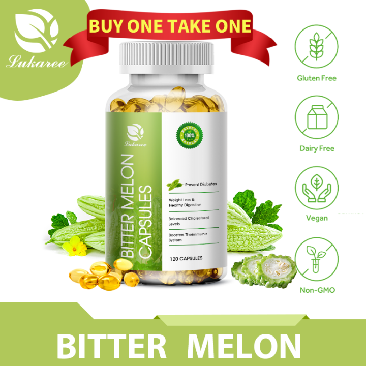 Nature Bitter Melon Extract Capsule Support Healthy Blood Sugar