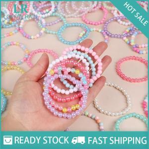 LF Wholesale✨Flash Sale ✨ 10-30Pcs Colorful Beads Bracelet Kids Girls Birthday Party Favors Goodie Pinata Filler Baby Shower Wedding Guest Treat Gifts