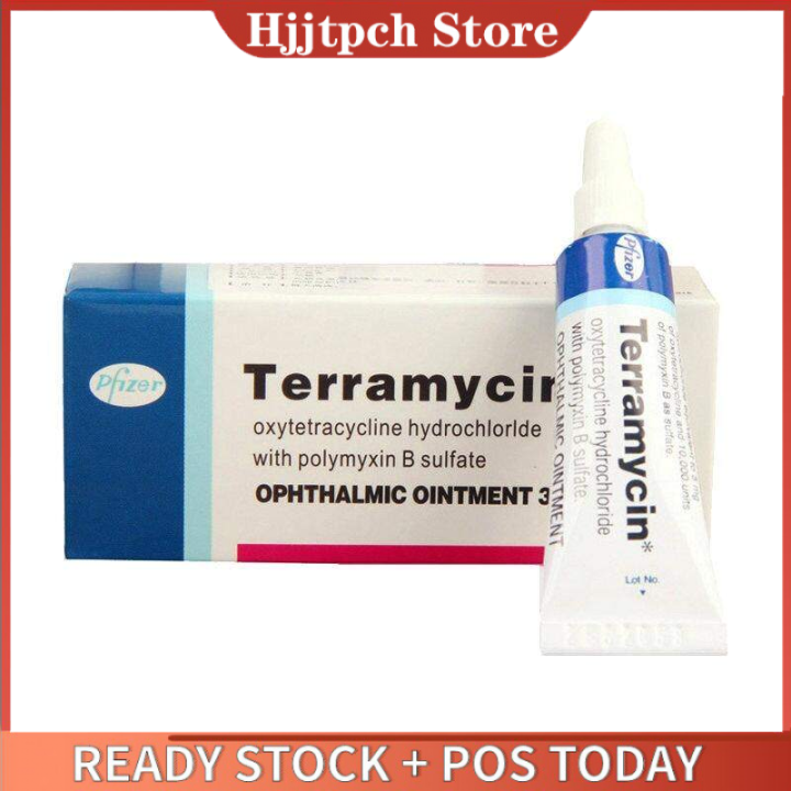 Terramycin eye ointment for pet cats and dogs 3.5g Lazada PH