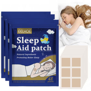 【Hot Sale】Sleep Patches  48PCS Relieve Anxiety Stress Headache Sticker Improve Insomnia Sleep Quality Plaster