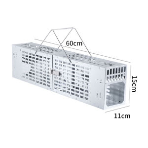 High sensitivity Professional Double door Multi- Catch Mousetrap Rat Cage