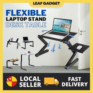 ADJUSTABLE LAPTOP STAND Portable Laptop Desk Table Stand 2 CPU Cooling Fans Mouse Pad for Laptop Notebook Tablet PAT