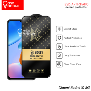 Paket 3in1 Tempered Glass Xiaomi Redmi 10 5G Anti Gores Layar Anti Static Free Tempered Camera+Skin