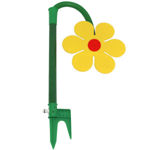 【New Arrival】Garden Sprinkler Flower Shape Watering Sprinkler 720 Rotating Water Spray Toy for Yard Lawn Watering Irrigation Tool