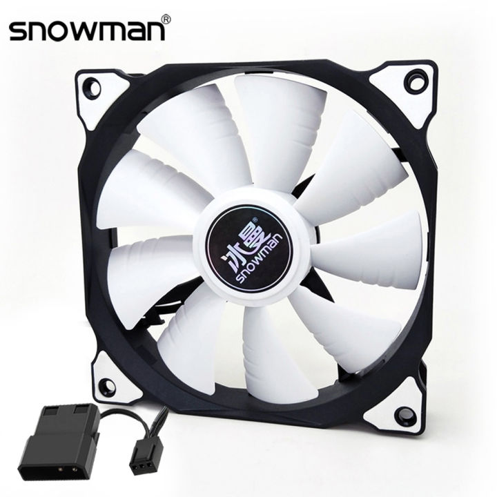 Fan Ultra Silent Desk 12CM Chassis Type Host Computer Chassis Cooling