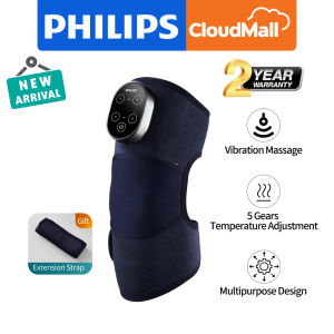 Philips Knee Massager with Heating /Vibration Massage/NTC Temperature Control Leg Massage/Knee Elbow/Shoulder Massager for Joint Pain Relief Arthritis Pain Knee Support