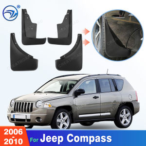 For Jeep Compass 2006 2007 2008 2009 2010 Fender Mudflaps Splash Guards Mudguards Mud Flaps Car Accessories