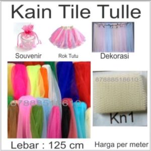 KAIN TILE/TILLE/TULE/TULLE 50x125cm