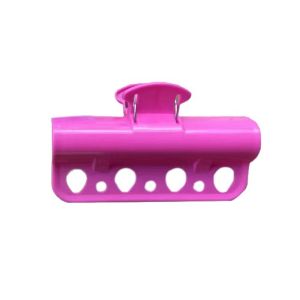 YOURUN Plastic Porous Clamp Windbreaker Clip 7-hole Large Drying Rod Buckle Practical Windproof Rod Type Clothes Peg Home